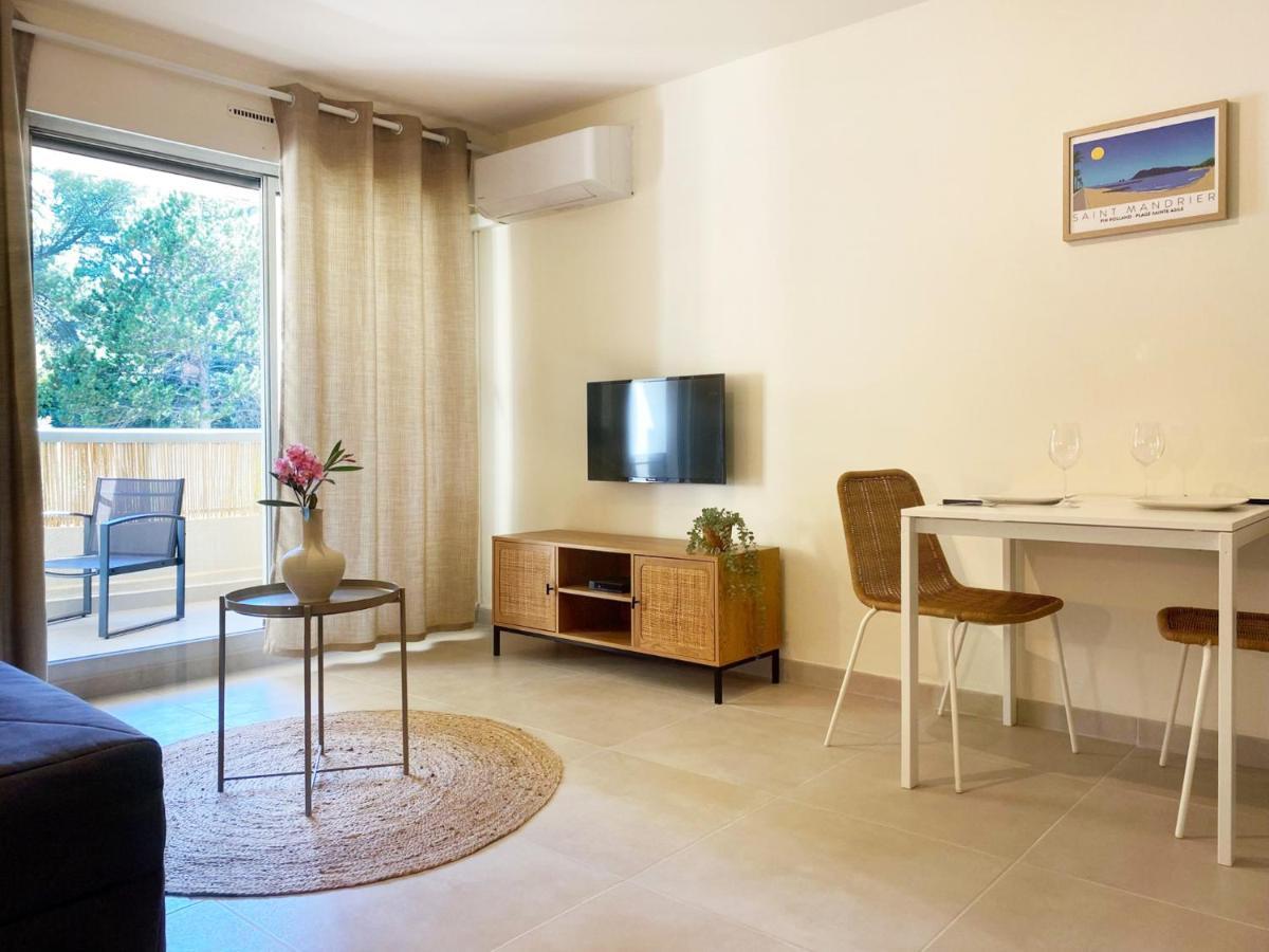 Studio Renove, 5Mn Plage, Terrasse, Clim, Velos Saint-Mandrier-sur-Mer Exterior foto