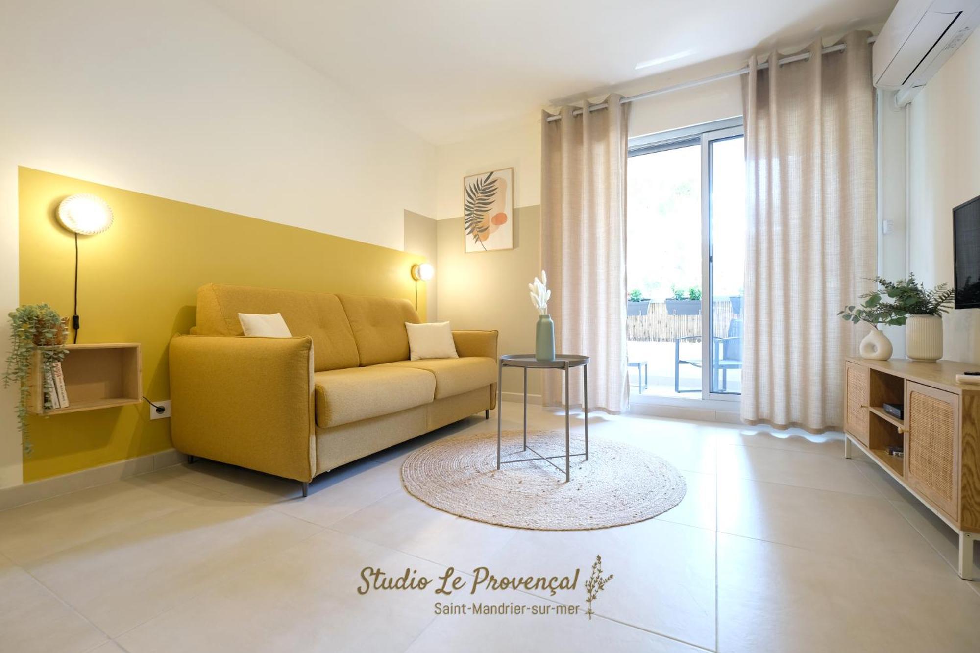 Studio Renove, 5Mn Plage, Terrasse, Clim, Velos Saint-Mandrier-sur-Mer Exterior foto